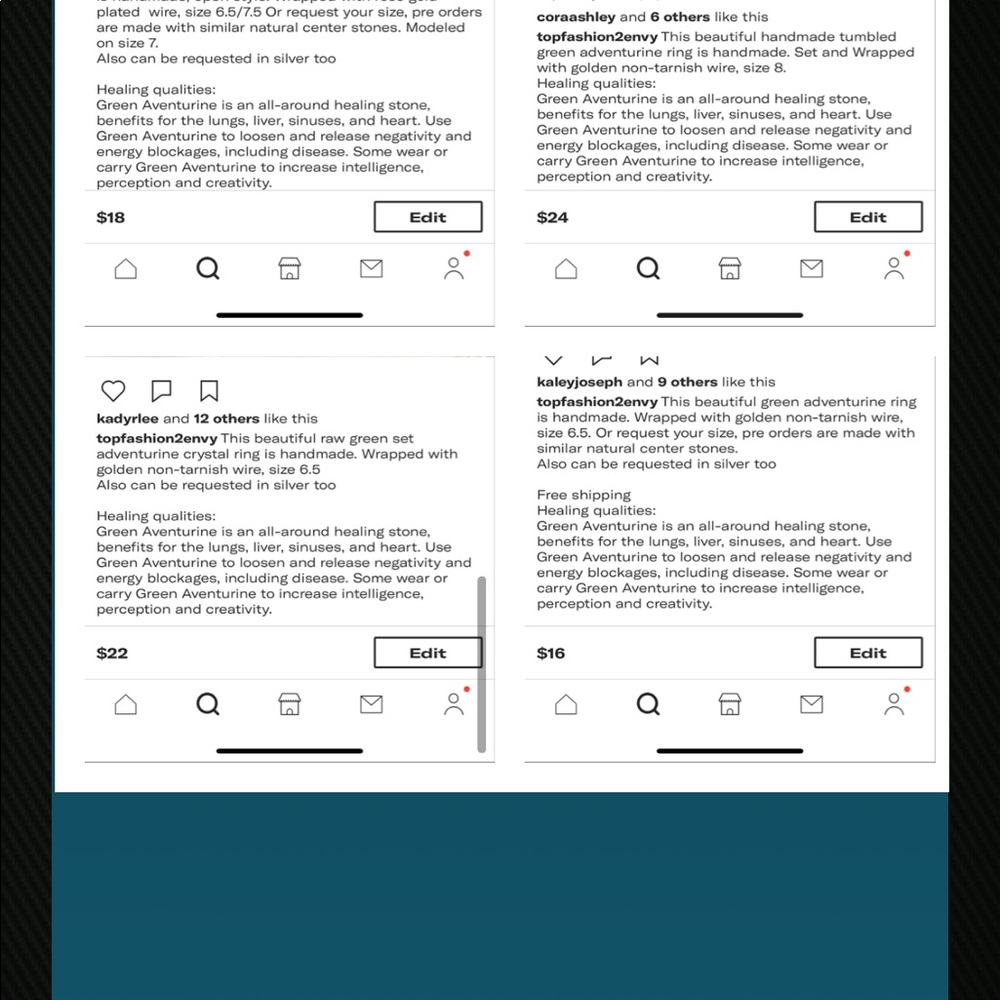 Large Healing Ring Bundle Options - image 4